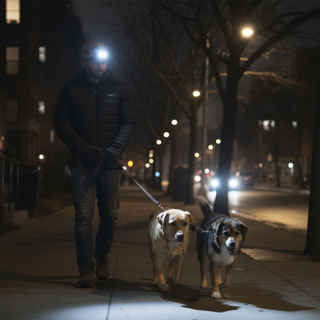 POWERCAP 2.5 Rechargeable LED Lighted Headlamp Beanies