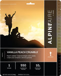 AlpineAire Vanilla Peach Crumble | Cook-in-Pouch Dessert